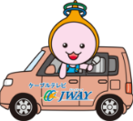 Jwayキャラクターと車